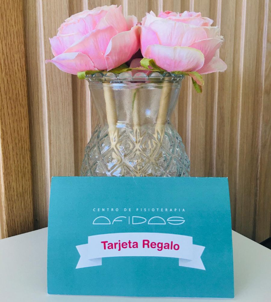 Tarjeta regalo fisioterapia